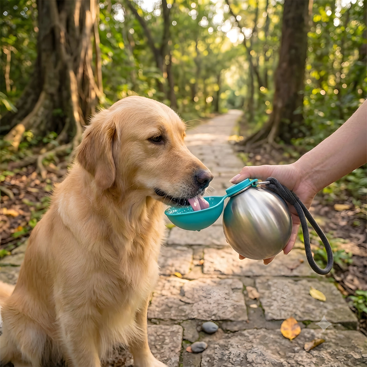 Botella de Agua Portátil para Perros